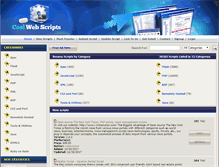 Tablet Screenshot of coolwebscripts.com